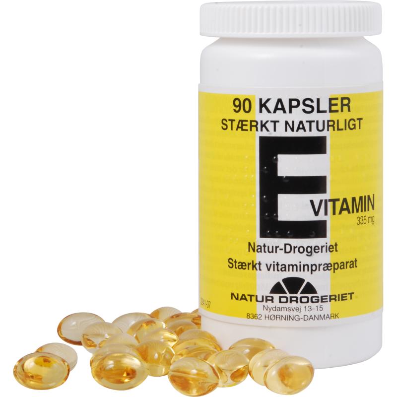 E vitamin 335 mg 90 stk.